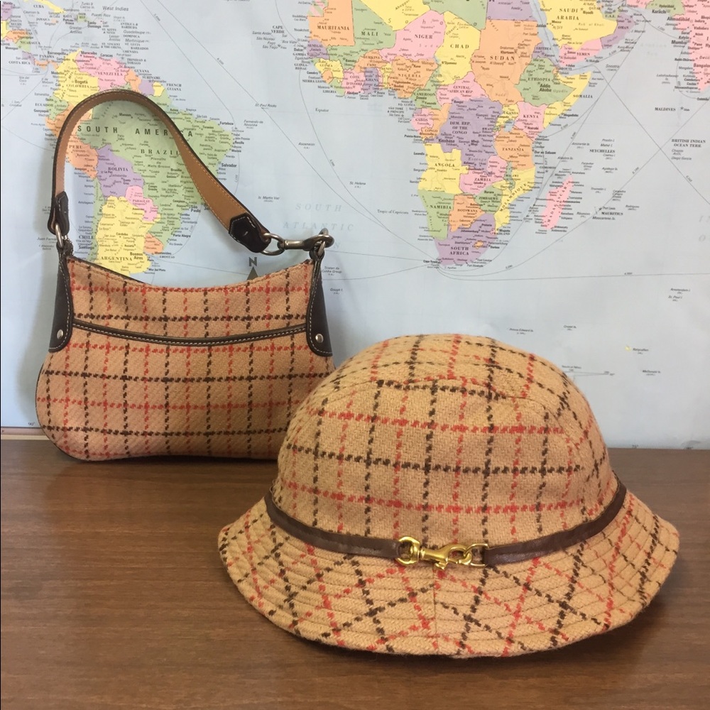 Coach bag & hat set